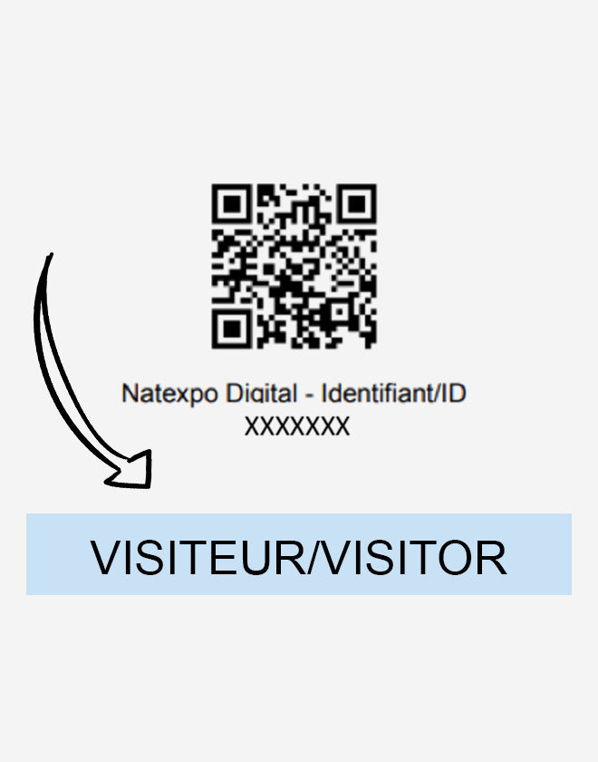 Votre code d'accès à Natexpo Digital
