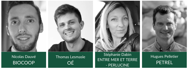 4 acteurs engagés interviendront durant ce webinar sur l'économie circulaire