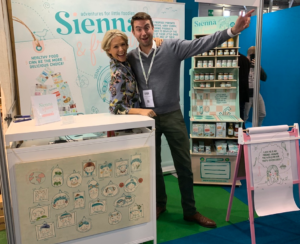 L'équipe de Sienna & Friends à Natexpo 2020