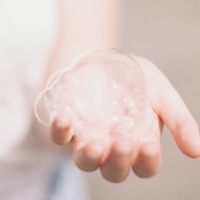 Une bulle de savon