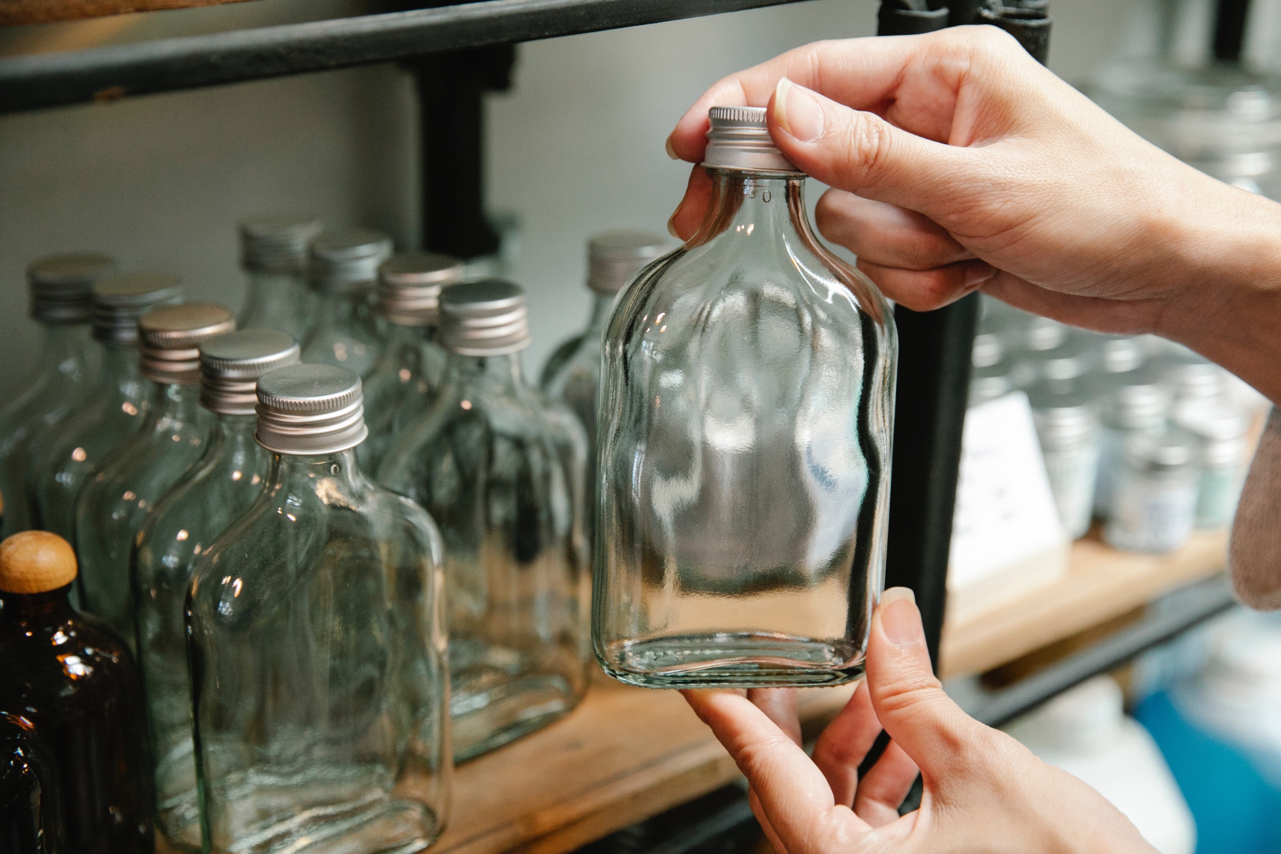 bottle locker